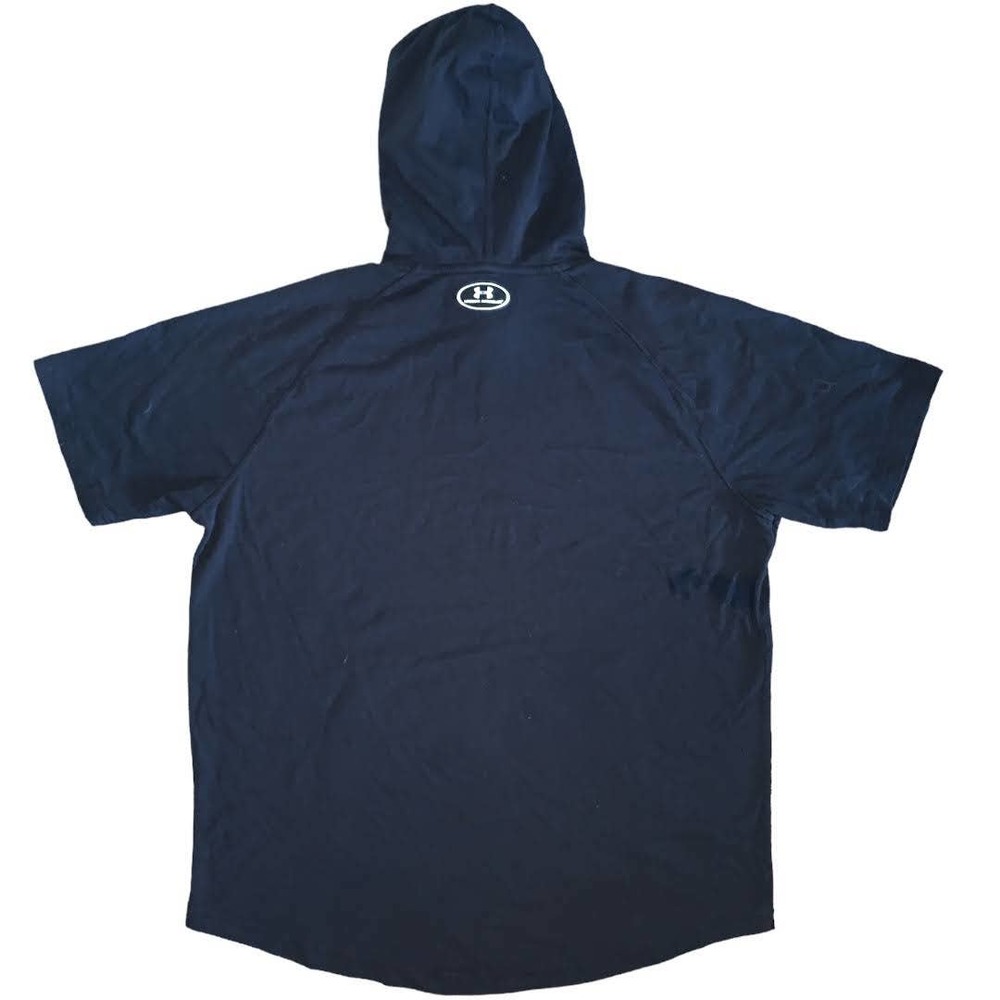 Under Armour Black Short Sleeve Hoodie Tee - Picture 3 of 4